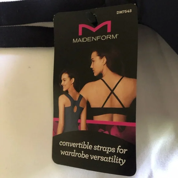 Maidenform Bra Black Push-Up 38 DD - Picture 2 of 7